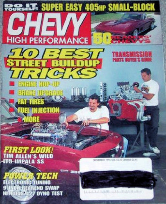 CHEVY HIGH PERFORMANCE 1996 NOV - 10 STREET TIPS